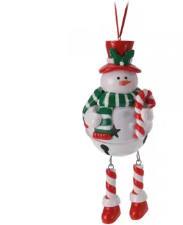 Vianočné dekorácie MAKRO - Figurka vianočná závesná 15cm rôzne motívy