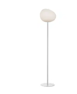 Stojacie lampy Foscarini Foscarini Gregg media stojaca lampa, 151 cm, biela