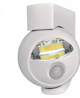 Stolné lampy EMOS Nočné svetlo COB LED 3W, 360° natáčanie, studená biela P3311