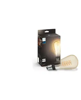 LED osvetlenie Philips LED Stmievateľná žiarovka Philips Hue WHITE FILAMENT ST72 E27/7W/230V 2100K 
