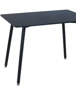 Jedálenské stoly Stôl Bergen 140CM čierna