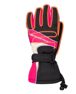 Zimné rukavice Univerzálne vyhrievané rukavice W-TEC Boubin šedá - XL