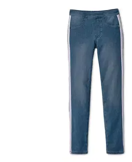 Pants Elastické džínsy, svetlomodré