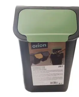 Odpadkové koše Orion Odpadkový kôš na triedený odpad 25 l, zelená