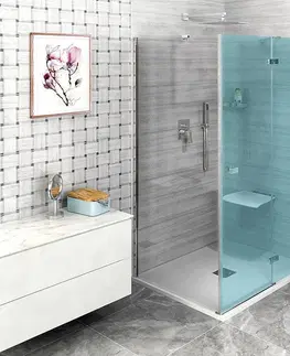 Sprchovacie kúty POLYSAN - FORTIS LINE bočná stena, 1000, číre sklo FL3510