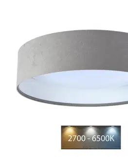 Svietidlá  LED Stropné svietidlo SMART GALAXY LED/36W/230V Wi-Fi Tuya šedá/biela + DO 