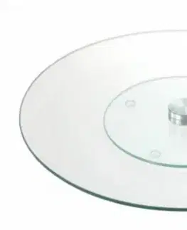 Podnosy a tácky Kinekus Podnos na koláče sklenený 30cm