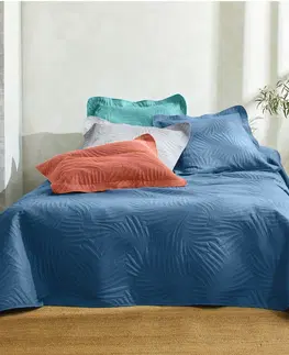 Prehozy Prešívaná prikrývka na posteľ s optickým efektom "listov"