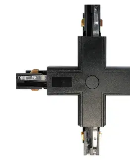 Svietidlá  Konektor pre svietidlá v lištovom systéme 3-fázový TRACK čierna typ + 
