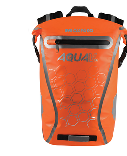 Batohy Vodotesný batoh Oxford Aqua V20 Backpack 20l oranžová