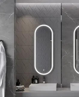 Kúpeľňa MEXEN - Bono zrkadlo s osvetlením 45 x 120 cm, LED 600 9816-045-120-611-00