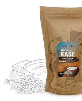 Kaše, müsli a cereálie Protein & Co. Proteínová ryžová kaša 1600 g PRÍCHUŤ: Kokos
