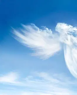 Samolepiace tapety Samolepiaca tapeta podoba anjela v oblakoch