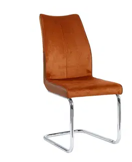 Stoličky Jedálenská stolička, tehlová/tehlová, FARULA