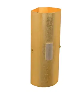 Nástenné svietidlá Menzel Menzel Solo nástenné svetlo zlaté rohová montáž