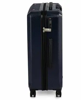 Batohy Cestovný kufor na kolieskach Compactor Terra L, vrátane ručnej pumpy, váhy, TSA zámok, 46,5x26x68 cm, tmavomodrý