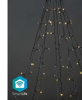 Vianočné osvetlenie  SmartLife LED Wi-Fi Teplá biela 200 LED 10 x 2 m Android/IOS WIFILXT01W200