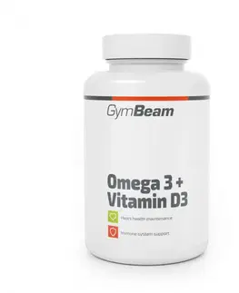 Omega-3 GymBeam Omega 3 + Vitamin D3