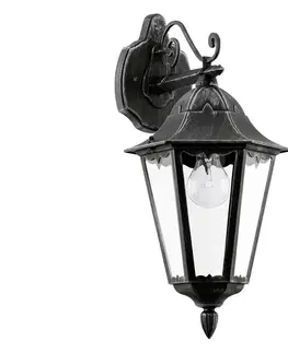 Záhradné lampy Eglo Eglo 93456 - Vonkajšie nástenné svietidlo navedie 1xE27/60W/230V 