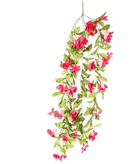 Kvety Umelá Fuchsia závesná mnohokvetá, v. 70 cm