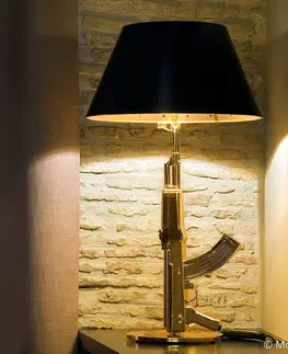 Stolové lampy FLOS FLOS Table Gun – stolná lampa, zlatá
