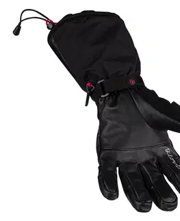 Zimné rukavice Vyhrievané lyžiarske a moto rukavice Glovii GS9 čierna - M