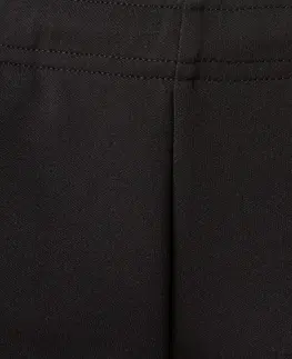 nohavice Detské tréningové nohavice na futbal Essentiel čierne