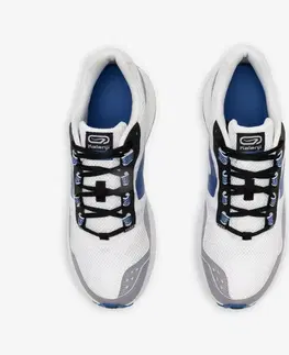 pánske tenisky Pánska bežecká obuv Run Active Grip bielo-modrá