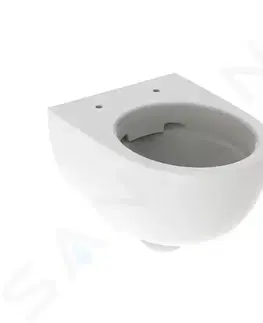 Záchody GEBERIT - Selnova Compact Závesné WC, 490x355 mm, Rimfree, biela 500.377.01.2