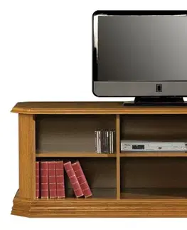 TV stolíky PYKA Kinga G rustikálny tv stolík drevo D3