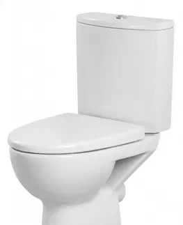 Kúpeľňa CERSANIT - WC KOMBI PARVA 306 011 3/6, sedátko duroplast, antibakteriální, soft close, easy-off K27-027
