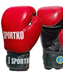 Boxerské rukavice Boxerské rukavice SportKO PK1 modrá - 10