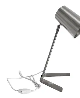 Lampy Stolná lampa, kov/matný nikel, FABEL