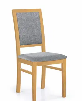 Jedálenské stoličky a kreslá Jedálenská stolička SYLWEK 1 Halmar Dub sonoma