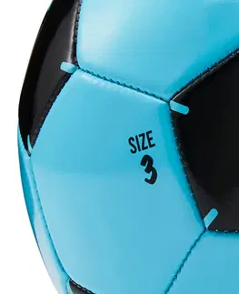 futbal Futbalová lopta First Kick veľkosť 3 modrá