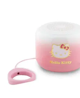 Reprosústavy a reproduktory Hello Kitty Mini Bluetooth Speaker Kitty Head Logo, ružový 57983117065