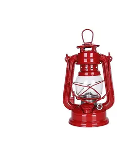 Záhradné lampy Brilagi Brilagi - Petrolejová lampa LANTERN 19 cm červená 
