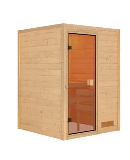 Sauny Interiérová fínska sauna 146 x 146 cm Dekorhome
