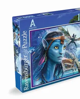Hračky puzzle RAVENSBURGER - Avatar: The Way of Water 1000 dielikov