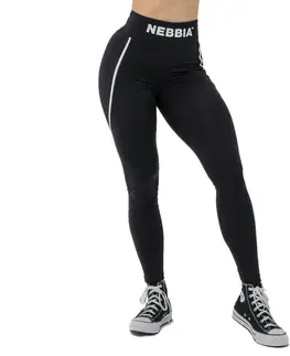 Dámske klasické nohavice Tvarujúce fitness legíny Nebbia MY RULES 609 Black - XS