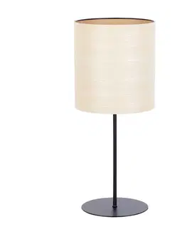 Stolové lampy Envostar Envostar Veneer stolová lampa biely jaseň 20,5 cm