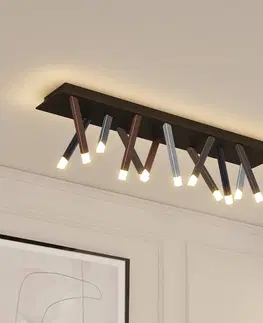 Stropné svietidlá Lucande Lucande Stoika stropné LED svietidlo, hranaté
