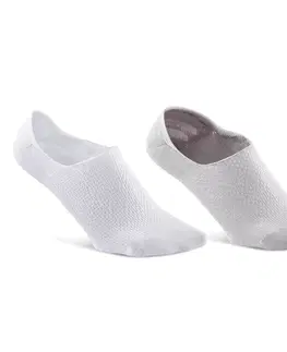 ponožky Členkové ponožky 2 páry bielo-sivé