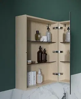 Kúpeľňový nábytok CERSANIT - Zrkadlová skrinka INVERTO 40 S930-010