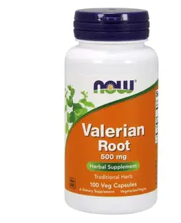 Pre lepší spánok NOW Foods Valériana lekárska 500 mg