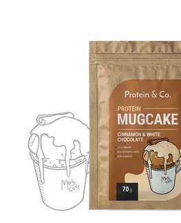 Zdravé potraviny Protein & Co. Protein MugCake 70 g Zvoľ príchuť: Cinnamon & White Chocolate