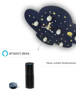 SmartHome stropné svietidlá Niermann Standby Stropné svietidlo Malý princ Oblak s modulom Alexa