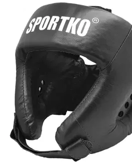 Boxerské chrániče Boxerský chránič hlavy SportKO OK1 čierna - L