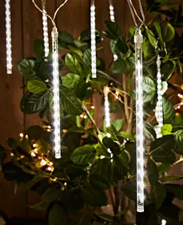 Vianočné dekorácie LED svietiace tyčinky