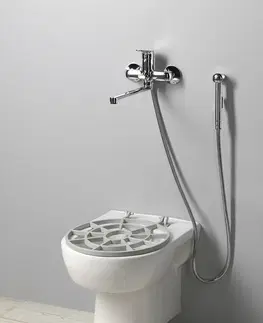 Kúpeľňa SAPHO - Výlevka keramická závesná s roštom 36x52cm, biela VKZ02